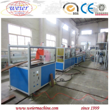 Economical WPC PVC Wood Plastic Profile Making Machine for Interior Decoration